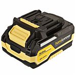 Аккумулятор Hanskonner HBP2004TAB, 1BatterySystem, 18В, 4.0Ah, Li-Ion, слайдер, индикатор заряда