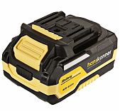Аккумулятор Hanskonner HBP2004TAB, 1BatterySystem, 18В, 4.0Ah, Li-Ion, слайдер, индикатор заряда
