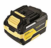 Аккумулятор Hanskonner HBP2006HP, 1BatterySystem, 18В, 6.0Ah, Li-Ion, слайдер, индикатор заряда