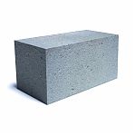 Блок пескоцементный для фундамента 200х200х400 мм, монолитный, на поддоне 60 шт