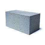 Блок пескоцементный для фундамента 200х200х400 мм, монолитный, на поддоне 60 шт