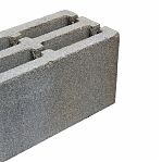 Блок пескоцементный для стен 188х190х390 мм, 4-щелевой, на поддоне 90 шт