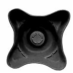 Пруд 180 литров Фонтанчик ПМ-180 садовый, пластиковый, декоративный, черный