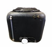 Бак 150 литров с встроенным термостатом, пластиковый, для нагрева воды, черный