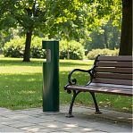 Урна-пепельница К-150, зеленая, для наружного и внутреннего использования, 10 л