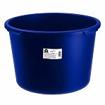 Таз строительный Maxim 11614987 круглый, усиленный, синий, 65 л
