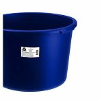 Таз строительный Maxim 11614985, круглый, усиленный, синий, 45 л