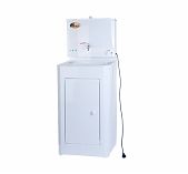 Умывальник дачный Вихрь Люкс 74/4/4, с подогревом, пластиковая мойка, цвет белый