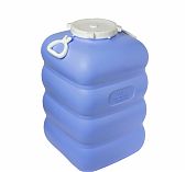 Фляга 100 литров Martika Гранде С907ФИЛ, для воды, пищевая, пластиковая, с крышкой и ручками, фиолетовая