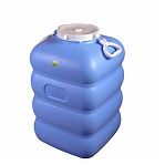 Фляга 100 литров Martika Гранде С907ФИЛ, для воды, пищевая, пластиковая, с крышкой и ручками, фиолетовая