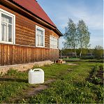 Канистра Martika Просперо С931БЕЛ, пластиковая, пищевая, прямоугольная, белая, 10 л