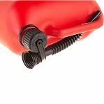 Канистра 25 литров Rezer REZOIL 03.011.00042 для ГСМ, пластиковая, с винтовой крышкой, красная