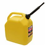 Канистра 25 литров Rezer REZOIL LUX 03.011.00046  для ГСМ, пластиковая, с винтовой крышкой, желтая