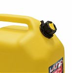 Канистра 25 литров Rezer REZOIL LUX 03.011.00046  для ГСМ, пластиковая, с винтовой крышкой, желтая