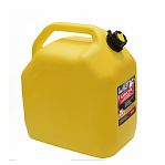 Канистра 25 литров Rezer REZOIL LUX 03.011.00046  для ГСМ, пластиковая, с винтовой крышкой, желтая