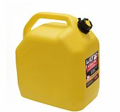 Канистра 25 литров Rezer REZOIL LUX 03.011.00046  для ГСМ, пластиковая, с винтовой крышкой, желтая