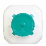 Бочка 110 литров Альтернатива М410 для воды, пищевая, пластиковая, с крышкой и ручками, белая