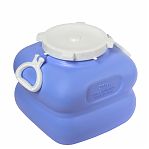 Фляга 30 литров Martika Гранде С909ФИЛ, для воды, пищевая, пластиковая, с крышкой и ручками, фиолетовая