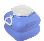 Фляга 30 литров Martika Гранде С909ФИЛ, для воды, пищевая, пластиковая, с крышкой и ручками, фиолетовая