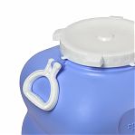 Фляга 30 литров Martika Гранде С909ФИЛ, для воды, пищевая, пластиковая, с крышкой и ручками, фиолетовая