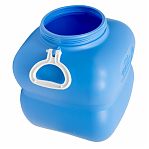 Фляга 40 литров Martika Гранде С910ФИЛ, для воды, пищевая, пластиковая, с крышкой и ручками, фиолетовая