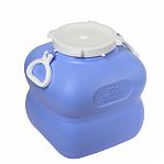 Фляга 40 литров Martika Гранде С910ФИЛ, для воды, пищевая, пластиковая, с крышкой и ручками, фиолетовая