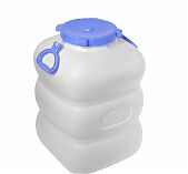 Фляга 60 литров Martika Гранде С912БЕЛ, для воды, пищевая, пластиковая, с крышкой и ручками, белая