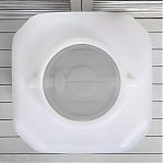 Бочка-канистра 90 литров Альтернатива М412, для воды, пищевая, пластиковая, с крышкой и ручками, белая