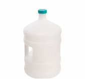 Канистра-бутыль 20 литров Альтернатива М267 для воды, пищевая, пластиковая, с ручкой и крышкой, белая