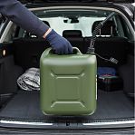 Канистра для ГСМ Stels 53127, пластик вертикальная, усиленная, винтовая крышка, 20 л