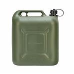 Канистра для ГСМ Stels 53127, пластик вертикальная, усиленная, винтовая крышка, 20 л