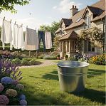 Ведро оцинкованное Металлист 3-30109, 12 литров, для непищевых продуктов, серебристое