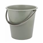 Ведро пластиковое Альтернатива Эконом М7733, 12 литров, серое