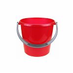Ведро Мартика Соло, круглое, перламутровый красный, пластик, 3 л, С630КРА
