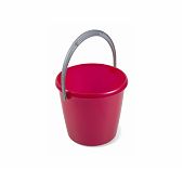 Ведро Мартика Соло, круглое, перламутровый красный, пластик, 3 л, С630КРА