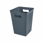 Ведро для мусора Plast Team Stockholm PT6571, квадратное, вулканический базальт, 15л