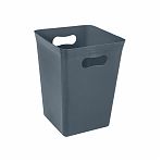 Ведро для мусора Plast Team Stockholm PT6571, квадратное, вулканический базальт, 15л