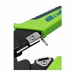 Клещи Сибртех 17733, для обжима телефонных и компьютерных клемм, зеленый