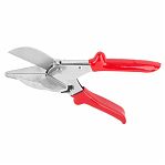 Ножницы для резки пластиковых профилей под углом FIT 60060, с наковальней, 215 мм