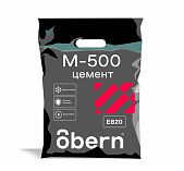 Цемент Obern М-500 морозостойкий, водонепроницаемый, для пола, для фундамента, 3 кг