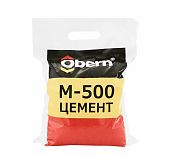 Цемент Obern М-500, вяжущий, для изготовления бетонов и строительных растворов, 3 кг