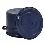 Бак-кастрюля 16 литров Керченский металлургический завод 42804-262/42815-263, эмалированный, без рисунка, с крышкой