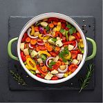 Кастрюля эмалированная СтальЭмаль 426997, Авокадо, объем 5.5 л