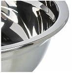 Миска глубокая ST-2160А, нержавеющая сталь, диаметр 380 мм, для пищевых продуктов