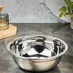 Миска глубокая ST-2160А, нержавеющая сталь, диаметр 380 мм, для пищевых продуктов