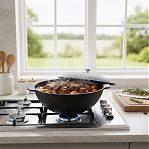 Казан алюминиевый Kukmara К90А для плова, антипригарное покрытие, 9 л