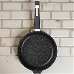 Сковорода литой алюминий Мечта Гранит black 18802, диаметр 180 мм, антипригарное покрытие