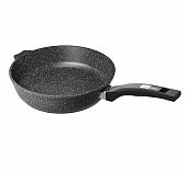 Сковорода литой алюминий Мечта Гранит black 18802, диаметр 180 мм, антипригарное покрытие