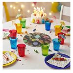 Блюдо для сервировки Daniks 479014, стекло, круглое, вращающееся, мороженое, 30 см