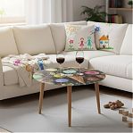 Блюдо для сервировки Daniks 479014, стекло, круглое, вращающееся, мороженое, 30 см